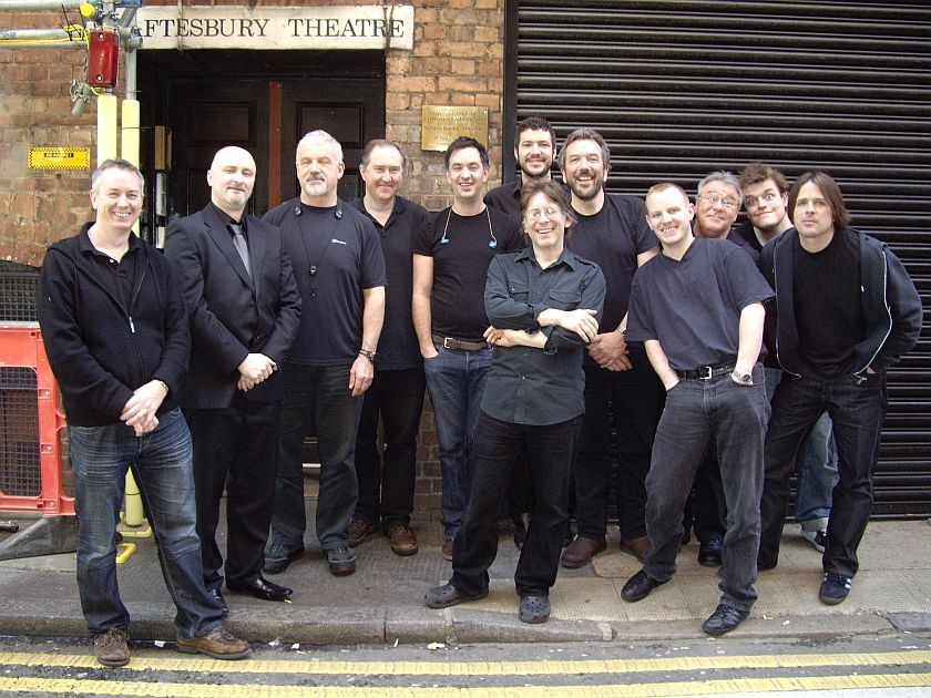 The wonderful Hairspray band